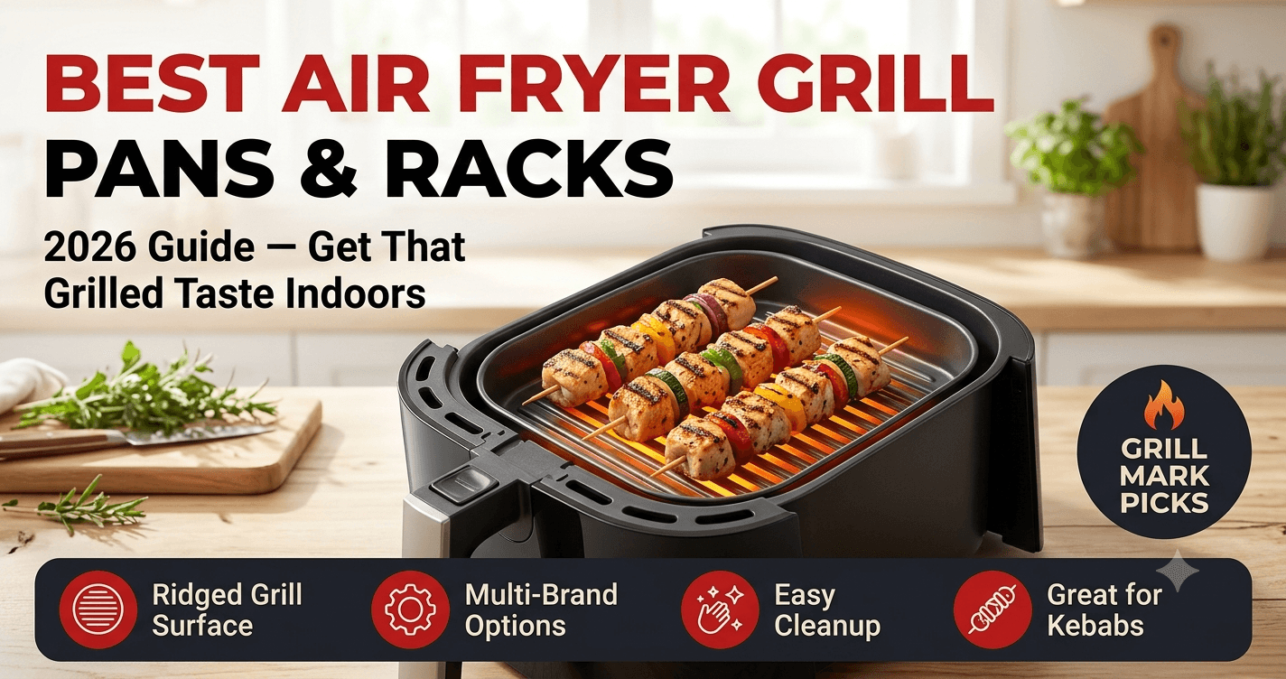 Best air fryer grill pan and racks 2026 buying guide