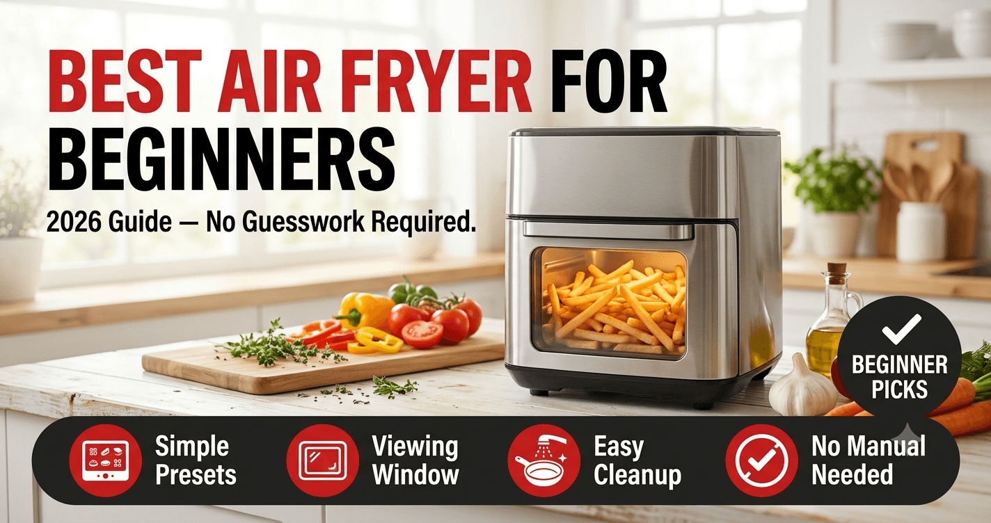 Best air fryer for beginners 2026 guide no guesswork required