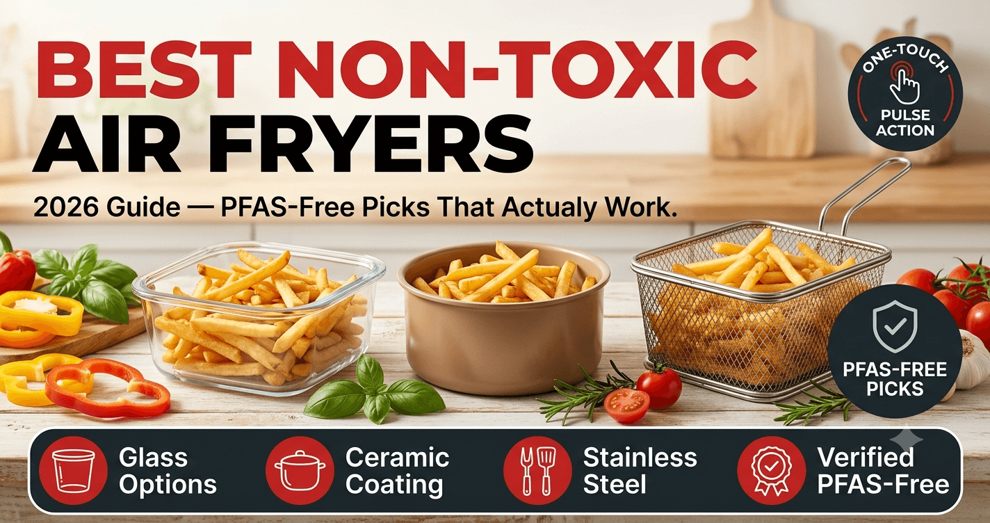 Best non toxic air fryers 2026 pfas free picks that actually work