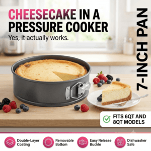 Instant pot accessories springform pan cheesecake baking 6qt 8qt