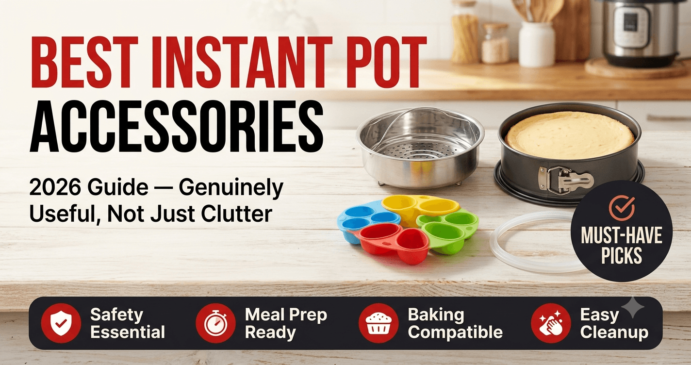 Best instant pot accessories 2026 genuinely useful not just clutter