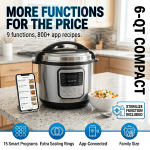 Instant pot deals duo plus 6 quart sterilize function included