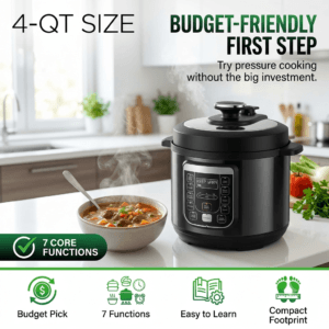 Instant pot for beginners rio mini 4 quart budget friendly first step