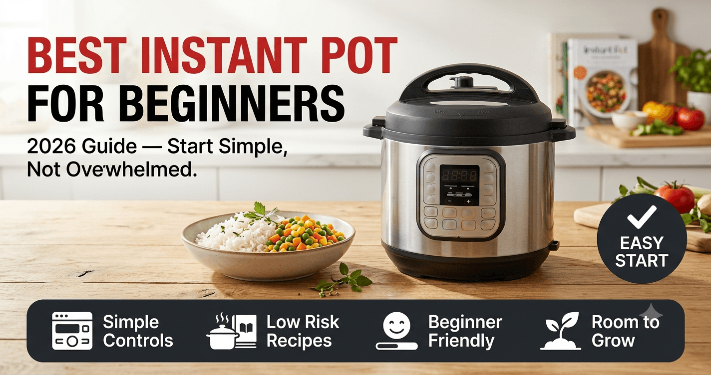 Best instant pot for beginners 2026 start simple not overwhelmed