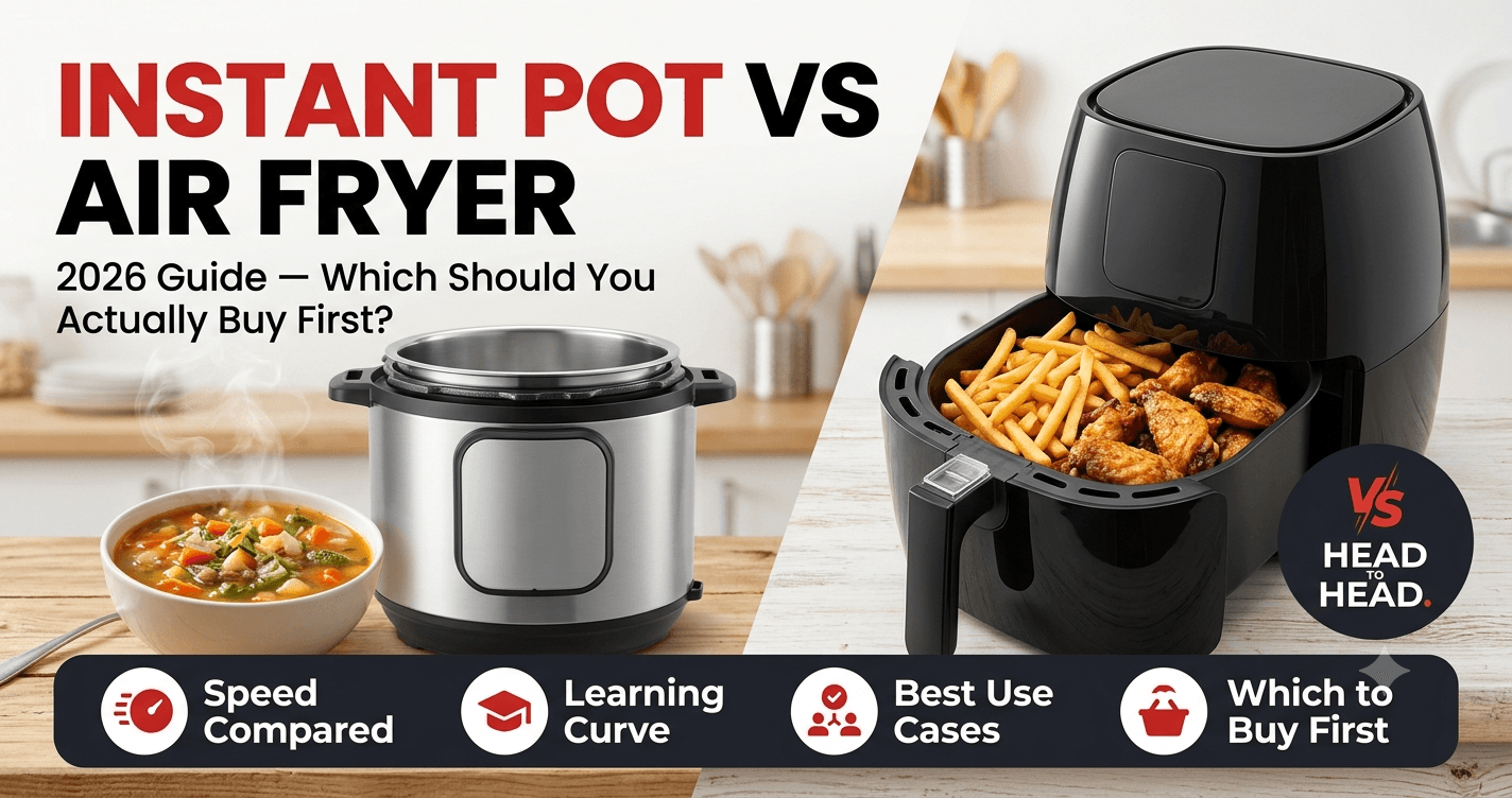 Instant pot vs air fryer 2026 which should you buy first comparison
