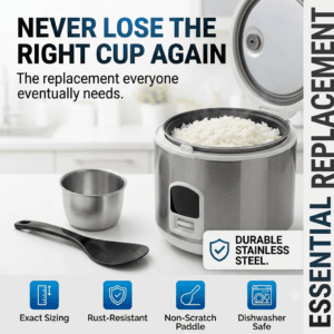 Rice cooker accessories stainless steel measuring cup paddle set