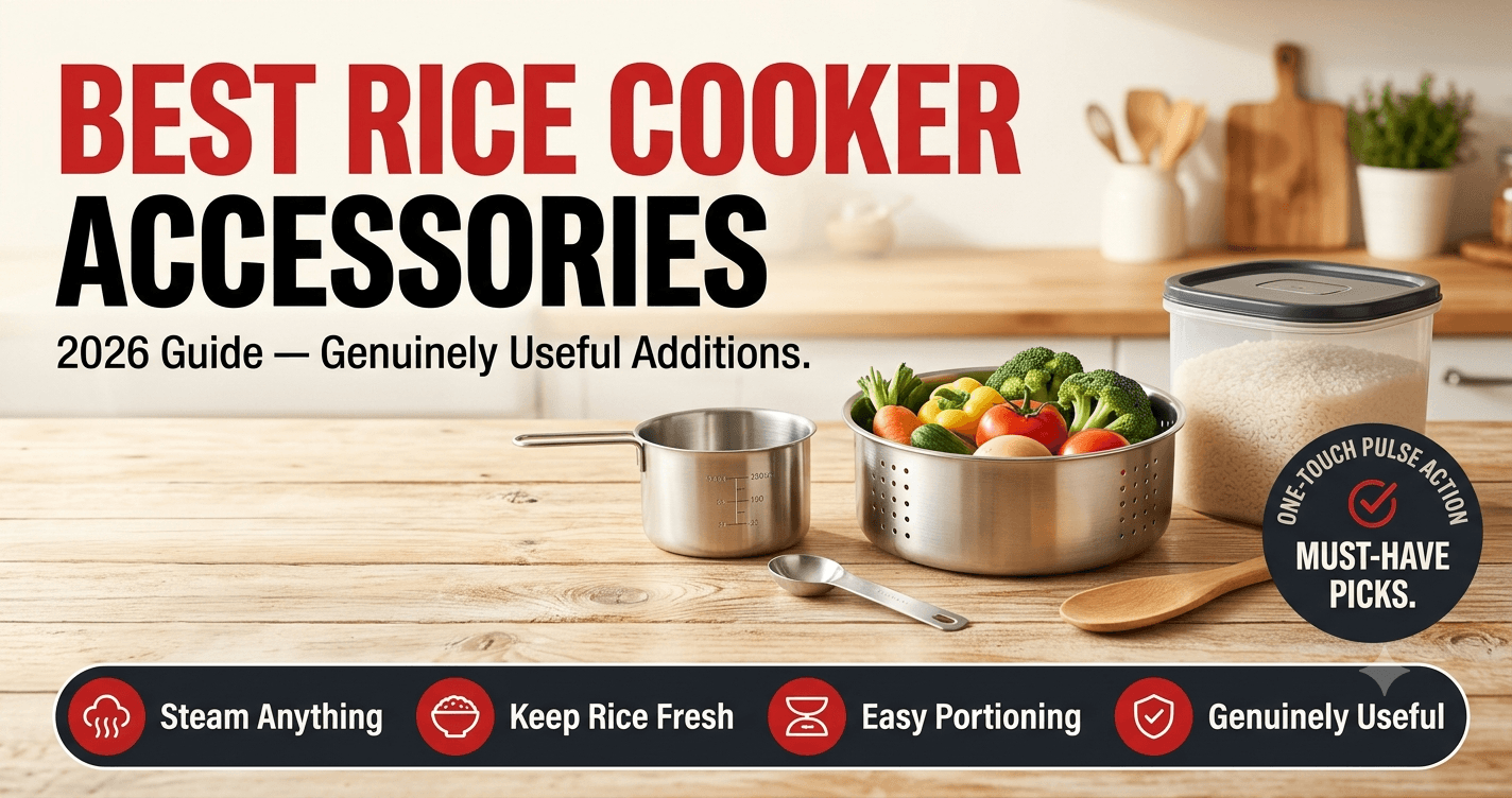 Best rice cooker accessories 2026 genuinely useful additions