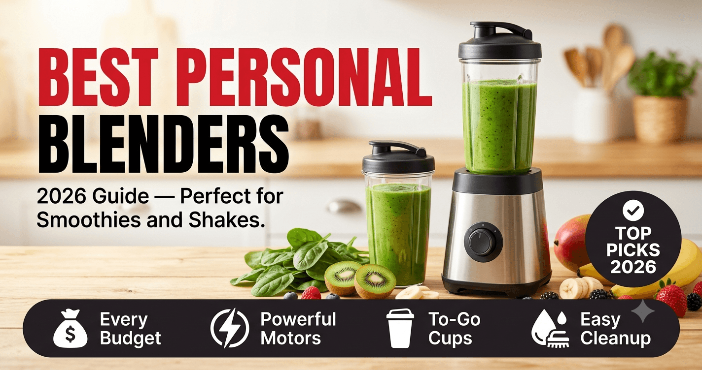 Best personal blenders 2026 perfect for smoothies and shakes