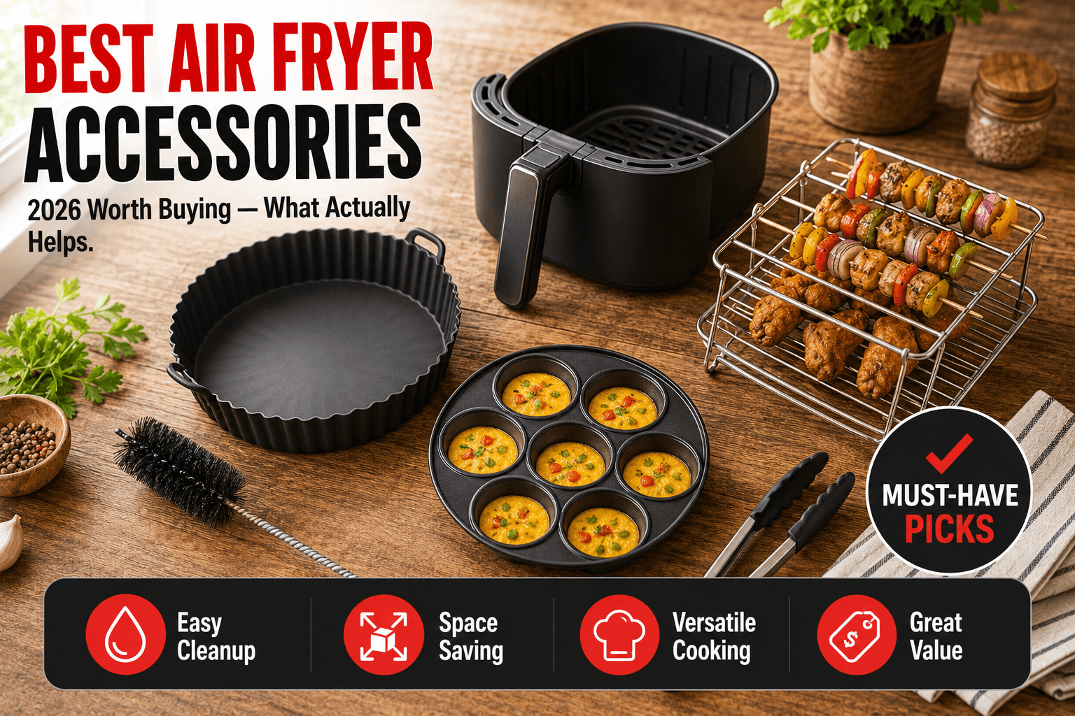 Best air fryer accessories 2026 worth buying complete guide