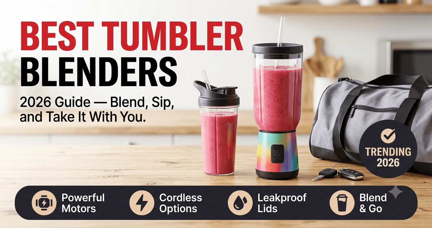 Best tumbler blenders 2026 blend sip and take it with you