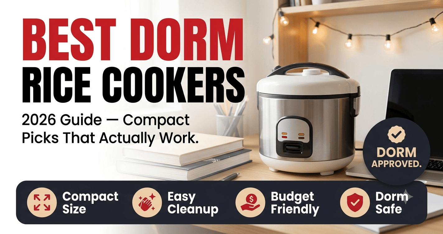 Best rice cookers for dorm rooms 2026 compact picks